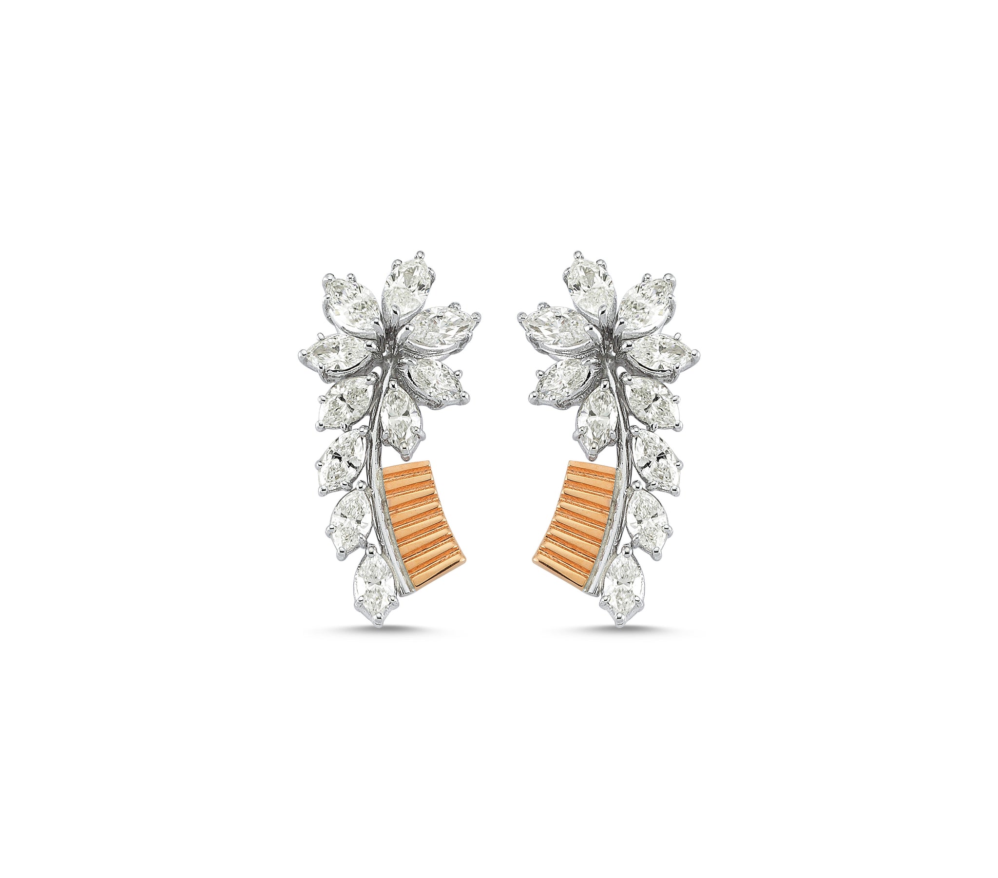 Flower Gold Earring